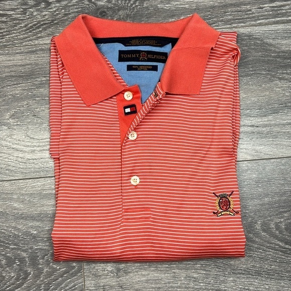 Tommy Hilfiger Golf Polo with Crest Large 235 - Picture 1 of 6